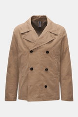 04651/ A trip in a bag Cabanjacke 'Waxed Cotton' beige