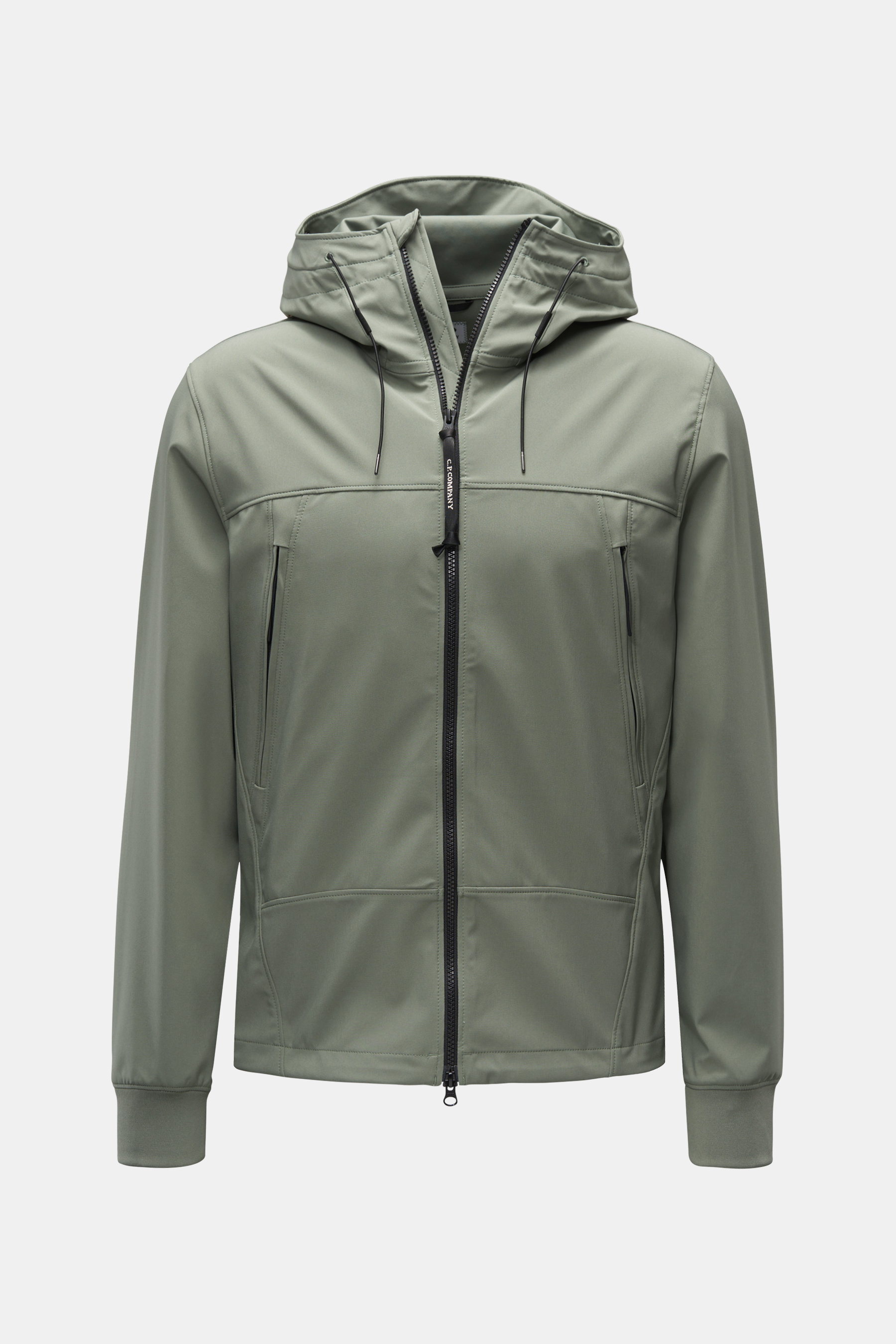 C.P. Company Softshell-Jacke 'C.P. Shell-R Goggle Jacket' graugrün