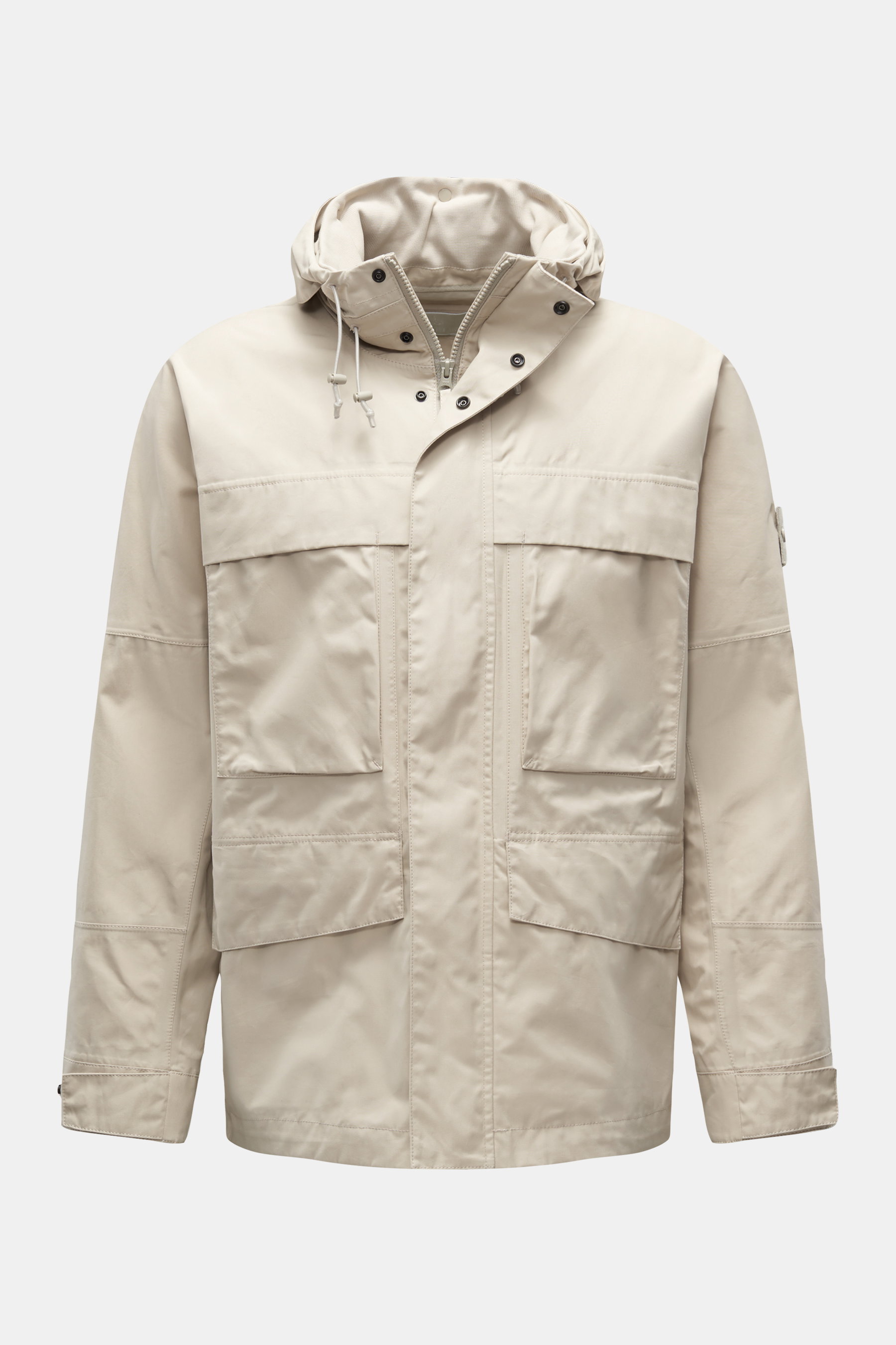 STONE ISLAND jacket 'Ghost Piece' beige