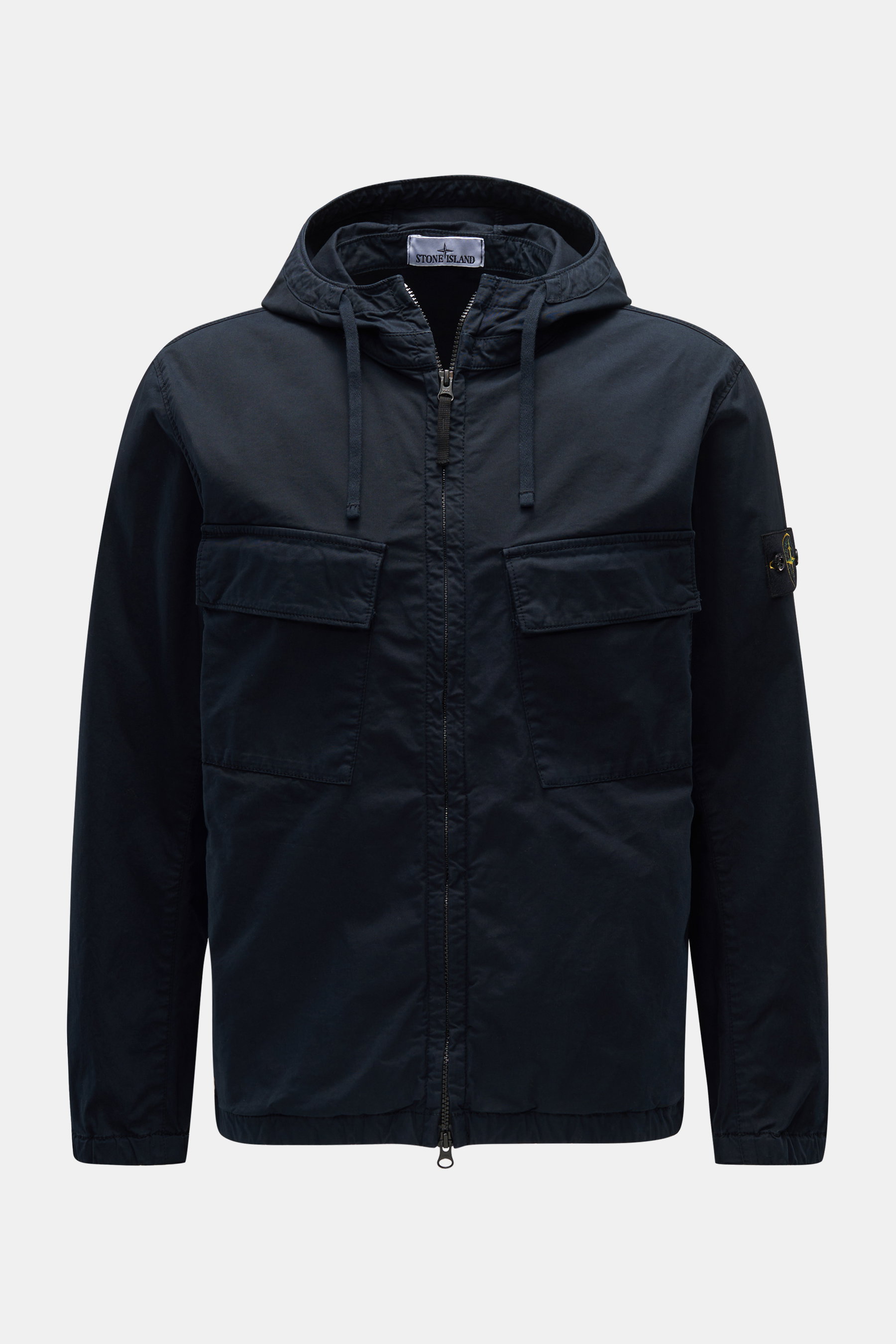 Stone Island Jacke 'Cotton Twill' navy