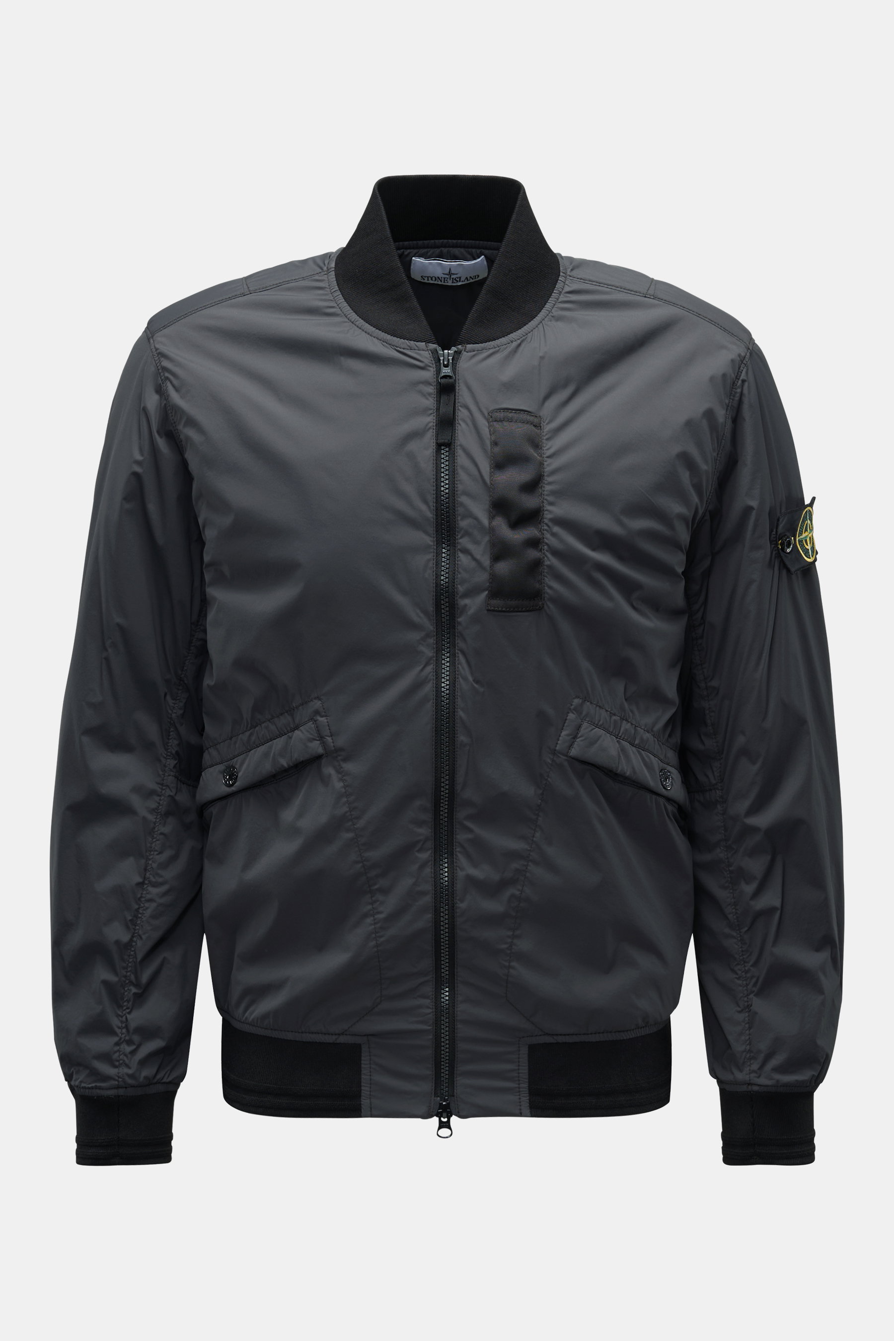 Stone Island Blouson 'Skin Touch Nylon with Primaloft-TC' anthrazit