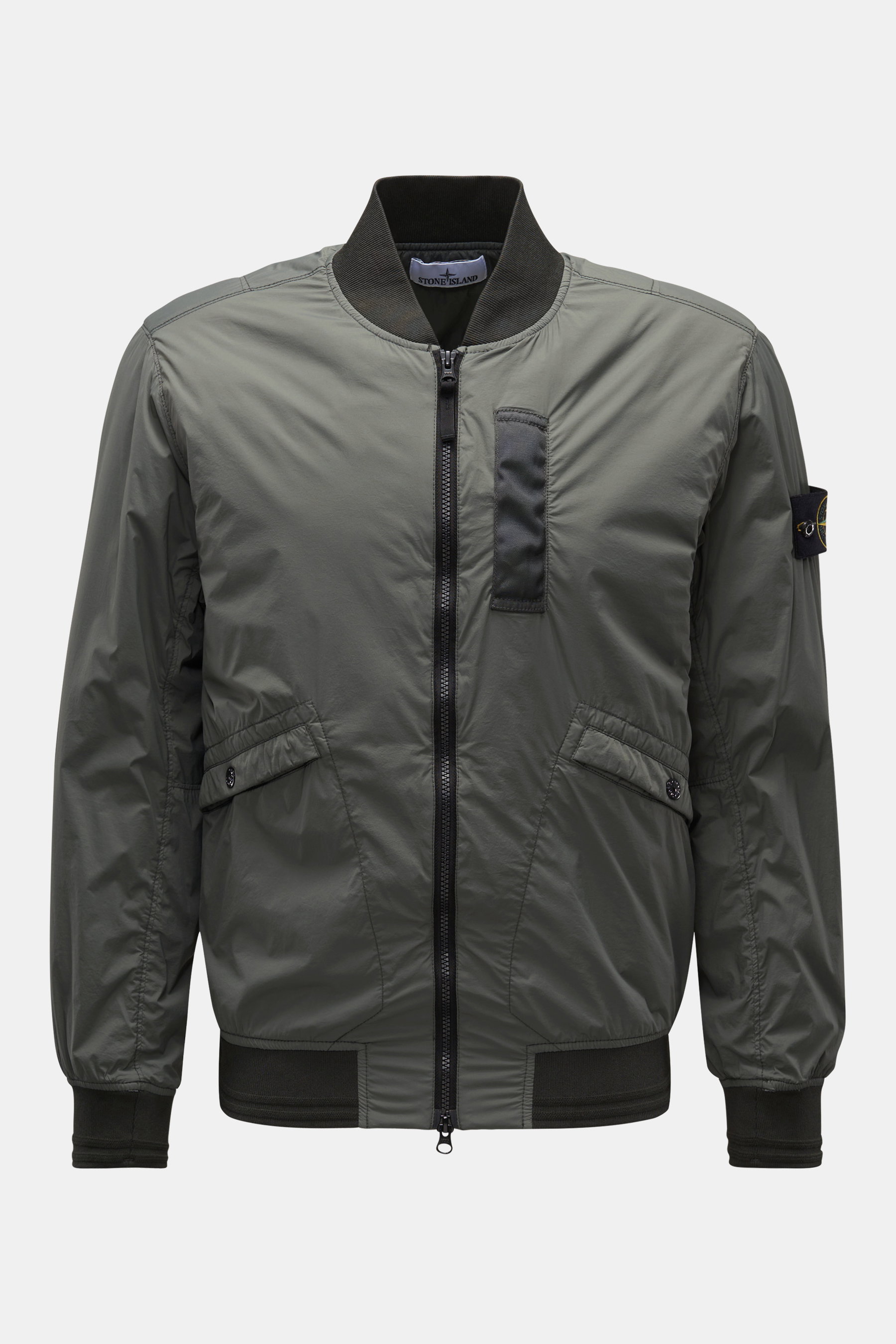 Stone Island Blouson 'Skin Touch Nylon with Primaloft-TC' graugrün