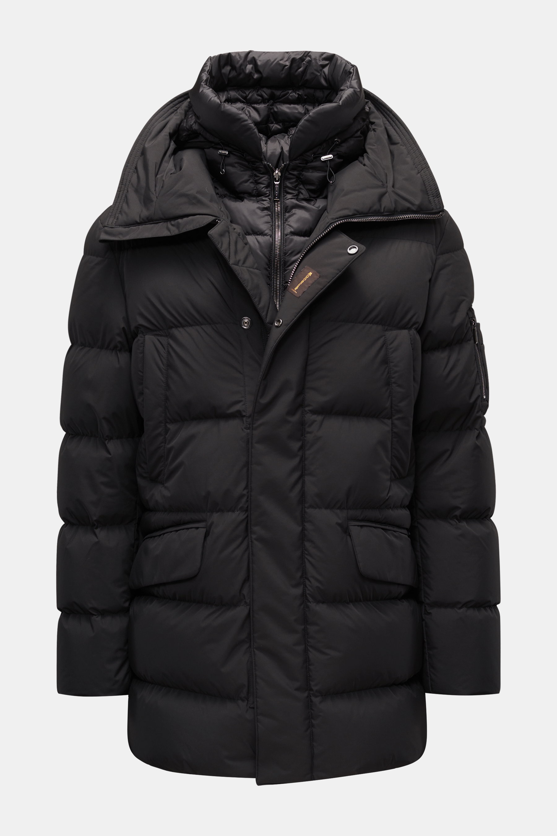 Moorer Daunenparka 'Davide' schwarz