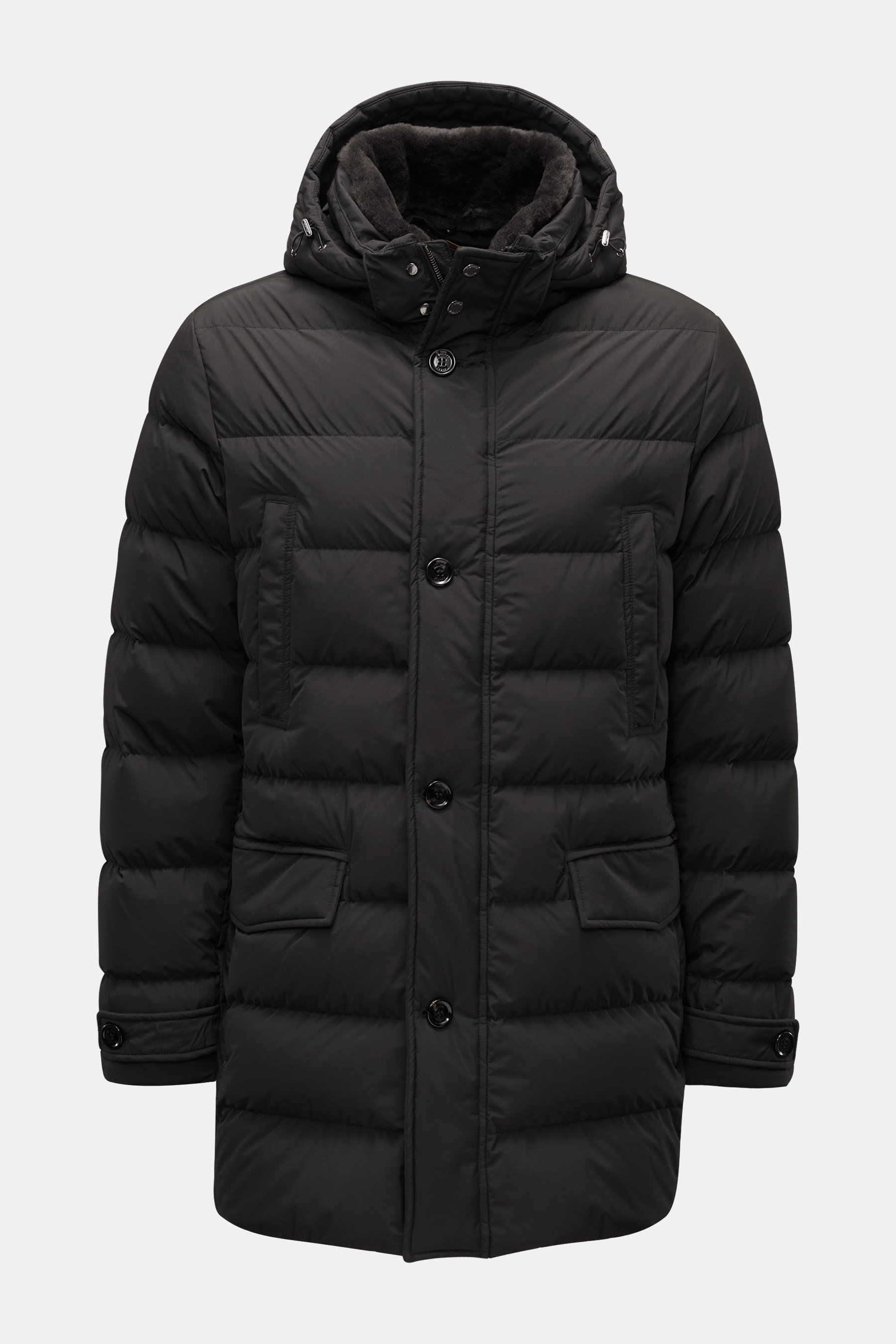 Moorer Daunenjacke 'Saturno' schwarz