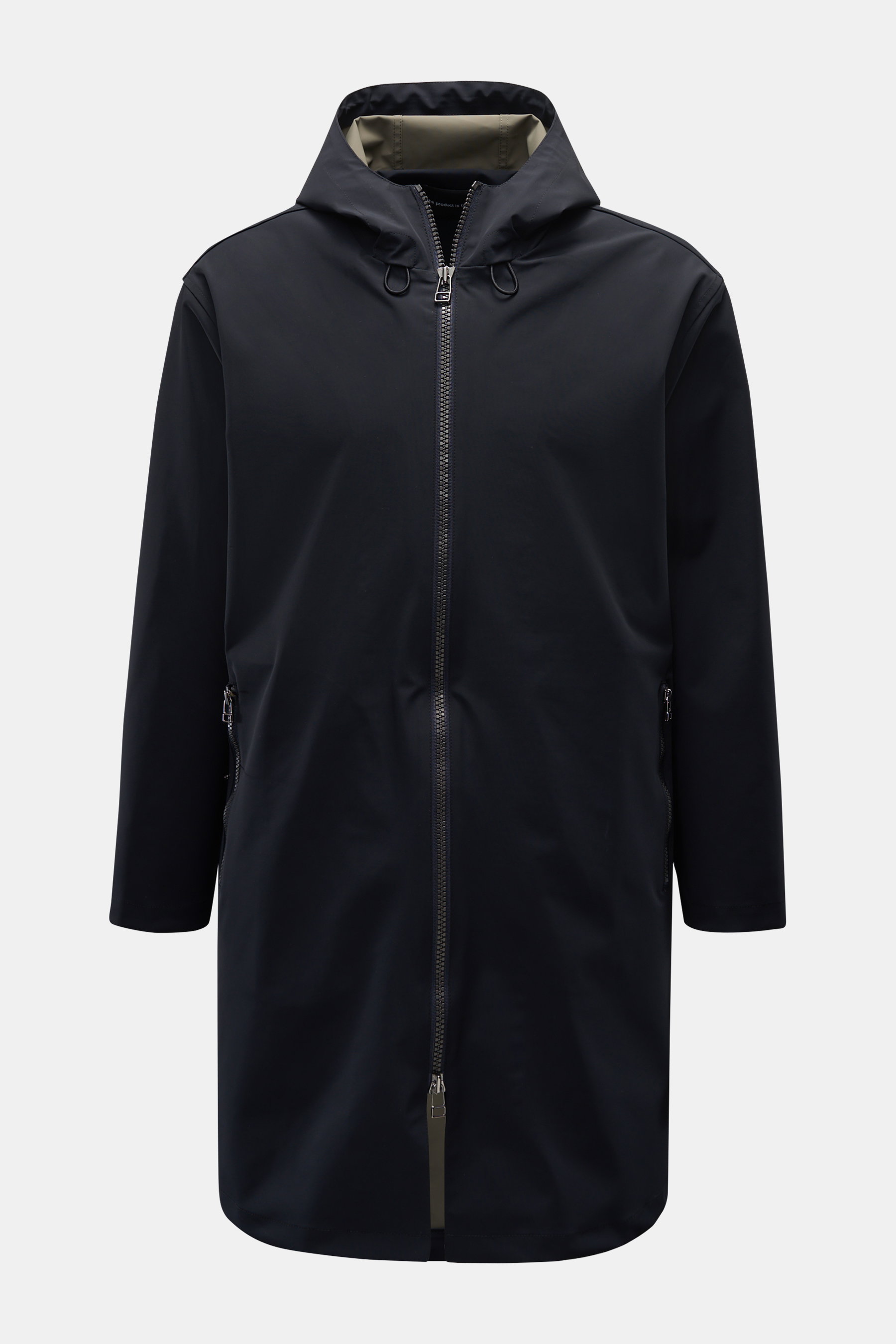 The Product is the Hero Regenmantel 'Long Parka' navy