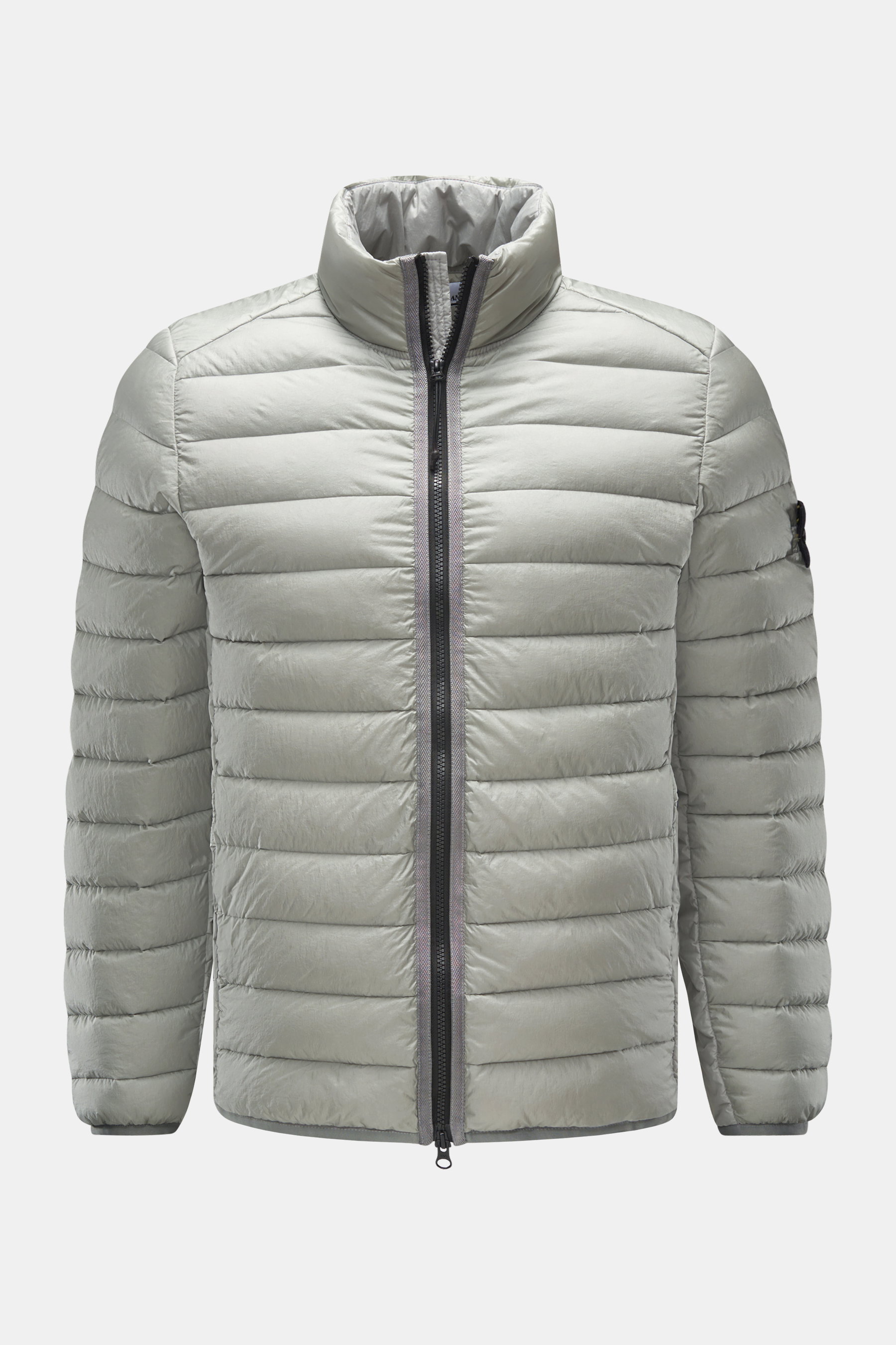 Stone Island Daunenjacke 'Loom Woven Chambers R-Nylon Down-TC' graugrün