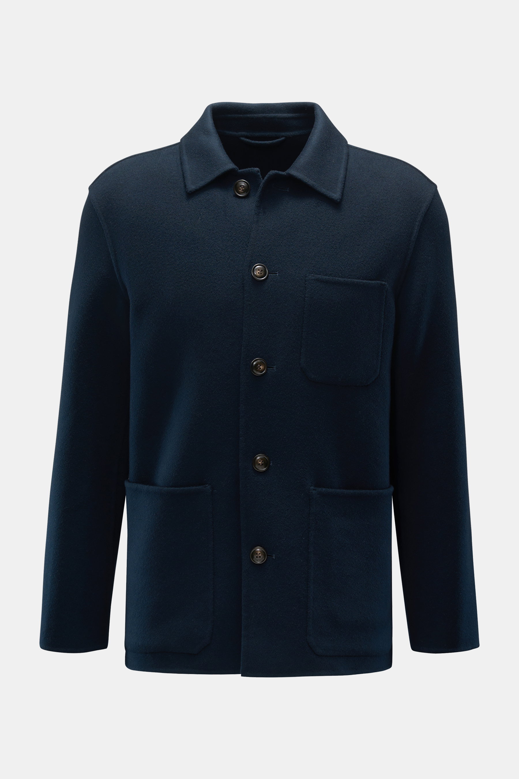 Woolrich Wolljacke navy