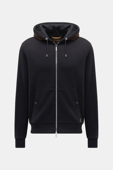 Moorer Sweatjacke 'Jux' schwarz