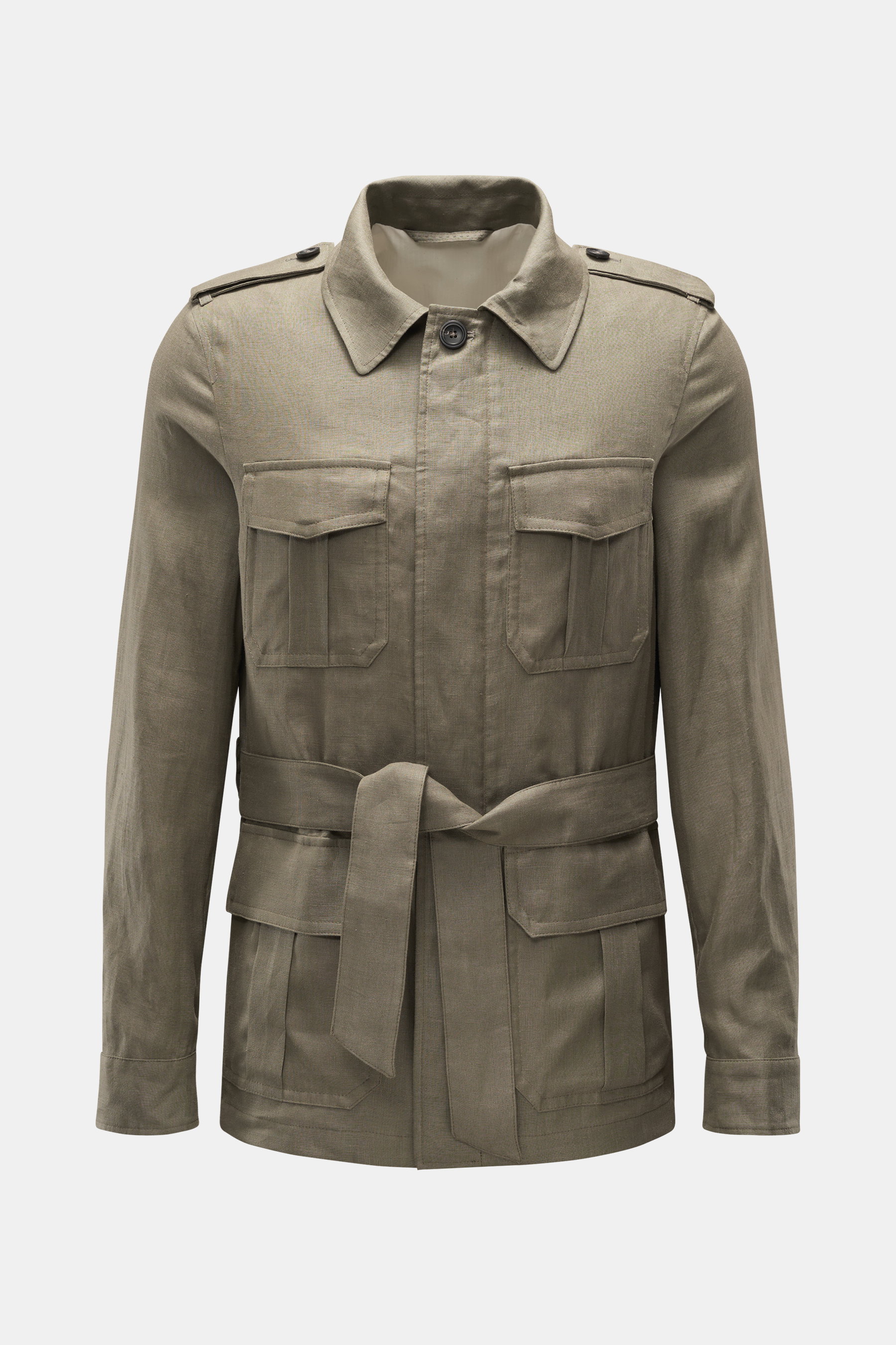 Montedoro Leinenjacke oliv