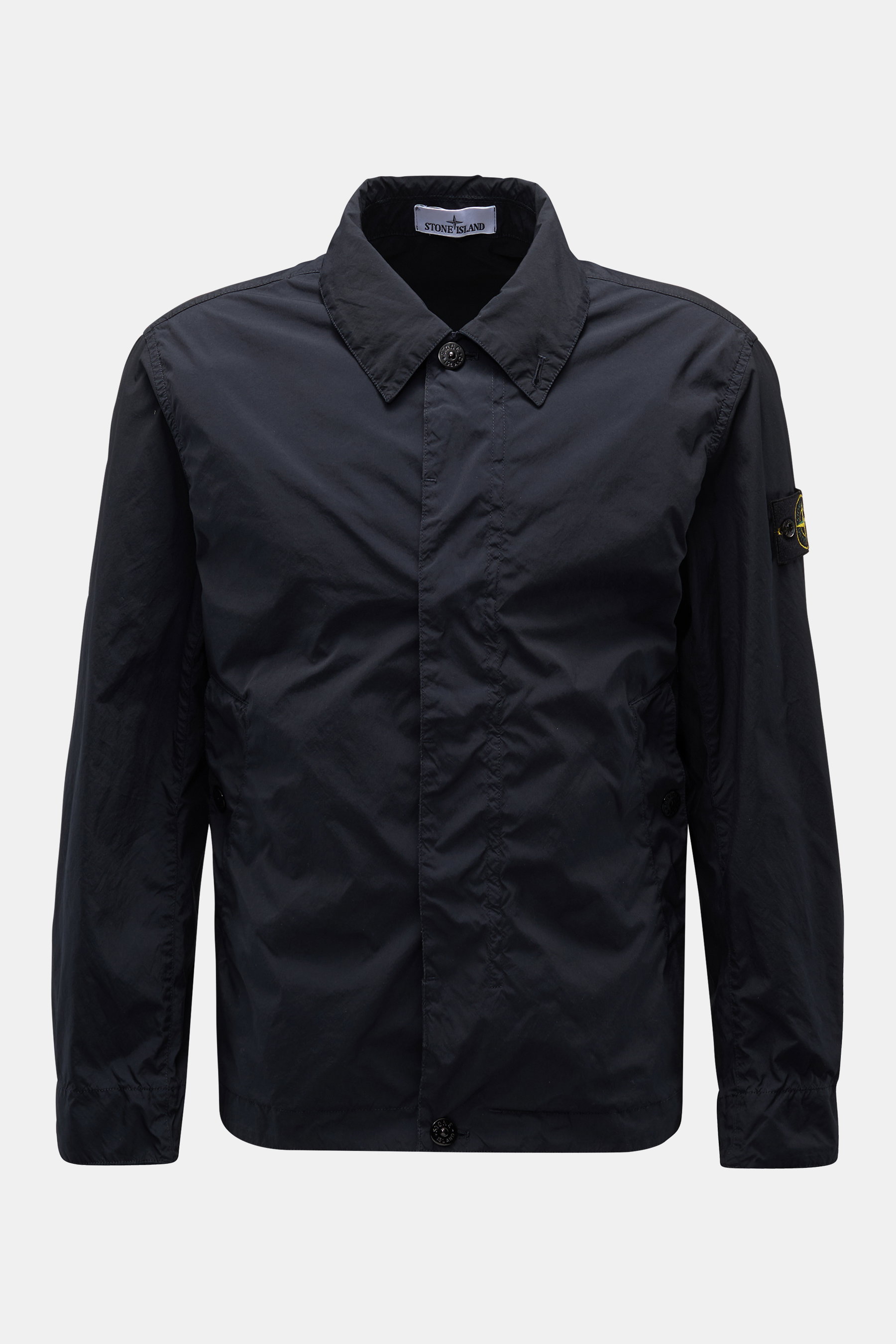Stone Island Jacket 'Light Compact Touch Poly-TC' navy