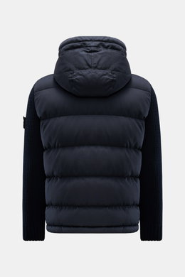 Stone Island Daunenjacke 'Twill Wool-TC Ghost Piece' navy