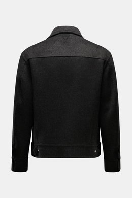 Ami Paris Overshirt anthrazit