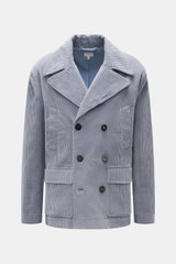 04651/ A trip in a bag Cord-Cabanjacke rauchblau