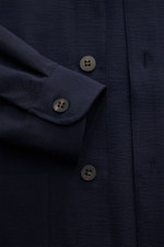 04651/ A trip in a bag Seersucker-Overshirt navy