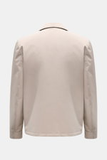 Brunello Cucinelli Jacke sand, Rückansicht, leichte wattierte Microfaserjacke mit Umlegekragen, wind- und wasserabweisend, Regular Fit.