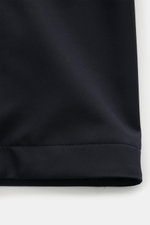 Close-up front view of Zegna Jacket 'Motorino' navy sleeve showing high-quality microfibre fabric, smooth feel, and fine stitching.

<section class="text-token-text-primary w-full focus:outline-none [--shadow-height:45px] has-data-writing-block:pointer-ev