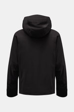 Canada Goose Jacke 'Rupert' schwarz, Rückansicht, funktionale Übergangsjacke mit Kapuze, wasserdicht, Slim Fit, zwei-Wege-Reißverschluss, verstellbar.