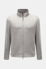 Colombo Cashmere Blouson 'Nicholson' grau meliert