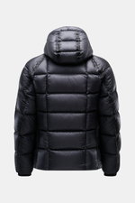 C.P. Company Daunenjacke 'DD-Shell' navy von hinten, wärmend, wind- und wasserabweisend, mit Kapuze, Raglanärmeln, Slim Fit, Daunenfüllung.