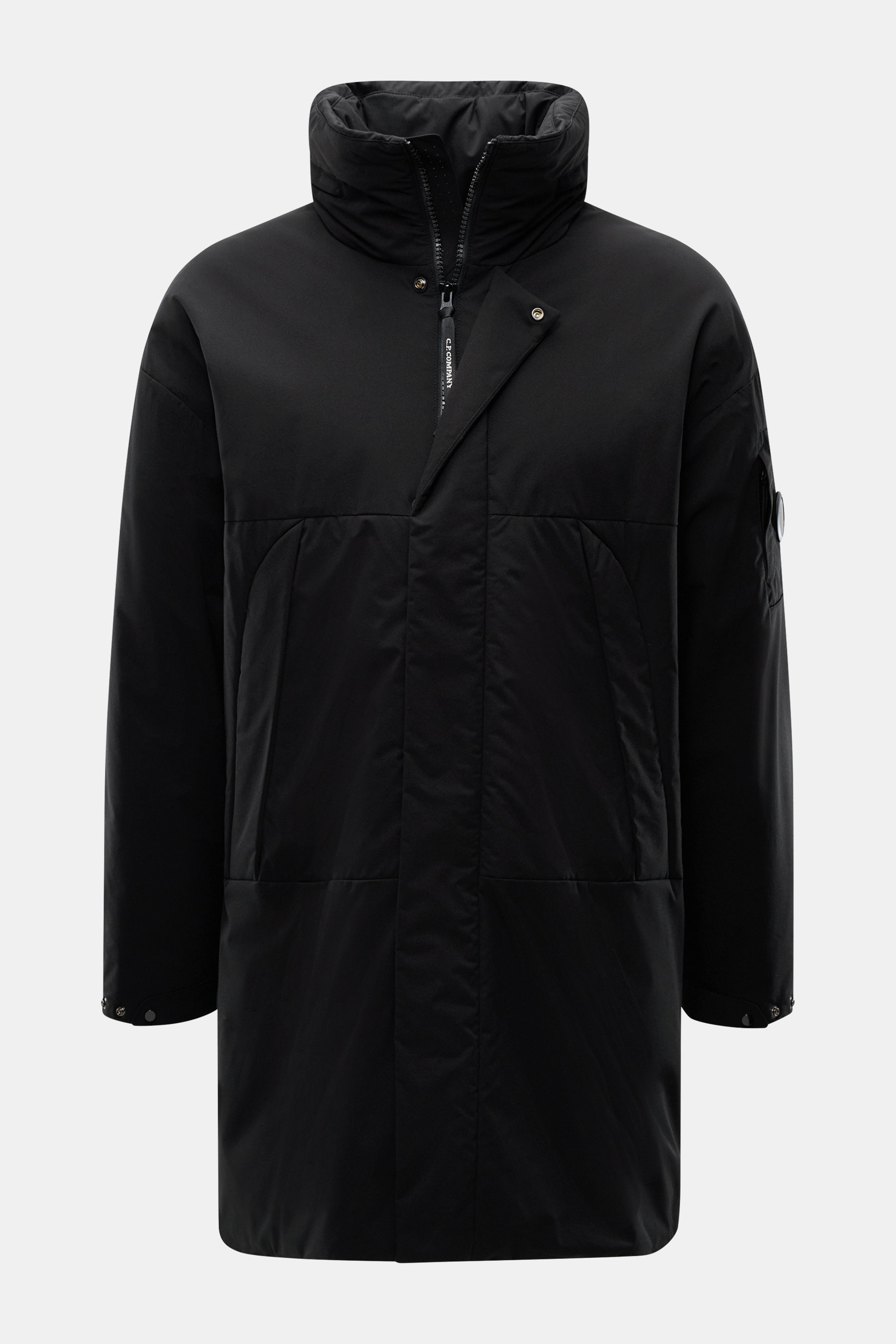 C.P. Company Parka 'Long Jacket' schwarz
