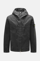 Stone Island Jacke 'No Seasons Tela Resinata' dunkelgrau