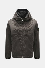 Stone Island Jacke 'No Seasons Garment Dyed Crinkle Reps NY' graugrün