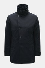 Stone Island Jacke 'David-TC Ghost Piece' navy, frontale Perspektive, Slim Fit, wasserabweisend, Anti-Drop-Finish, gesteppte Wattierung, tonales Badge.