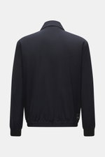 Emporio Armani Blouson navy Rückansicht, Mix aus Viskose und Microfaser, weicher Griff, leichte Wattierung, Regular Fit, Umlegekragen, elastische Ärmel- und Saumabschlüsse.