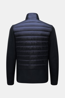 Parajumpers Daunenjacke 'Jayden' navy, Rückansicht, hochwertige Microfaser, elastisches Wabengewebe an Ärmeln, Slim Fit, Daunenfüllung, atmungsaktiv, wind- und wasserabweisend.