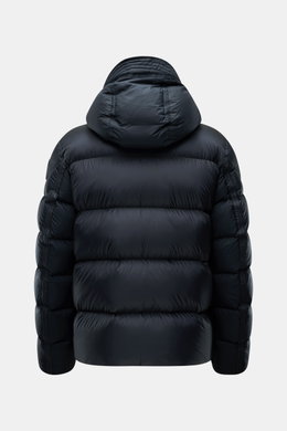 Parajumpers Daunenjacke 'Notigi' navy, Rückansicht, ultraleichtes Nylon-Ripstop, Microfaser, wind- und wasserabweisend, Kapuze mit Schirm, Regular Fit, wärmend