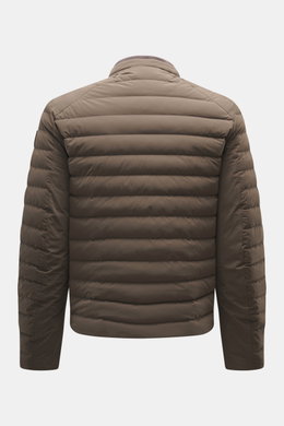 Back view of Belstaff Down jacket 'Chassis' dark brown in slim fit, lightweight down filling, high-quality microfiber, and water-repellent finish.

Description: <p>Essential outdoor must-have in casual BELSTAFF style: The lightweight down jacket 'Chassis'