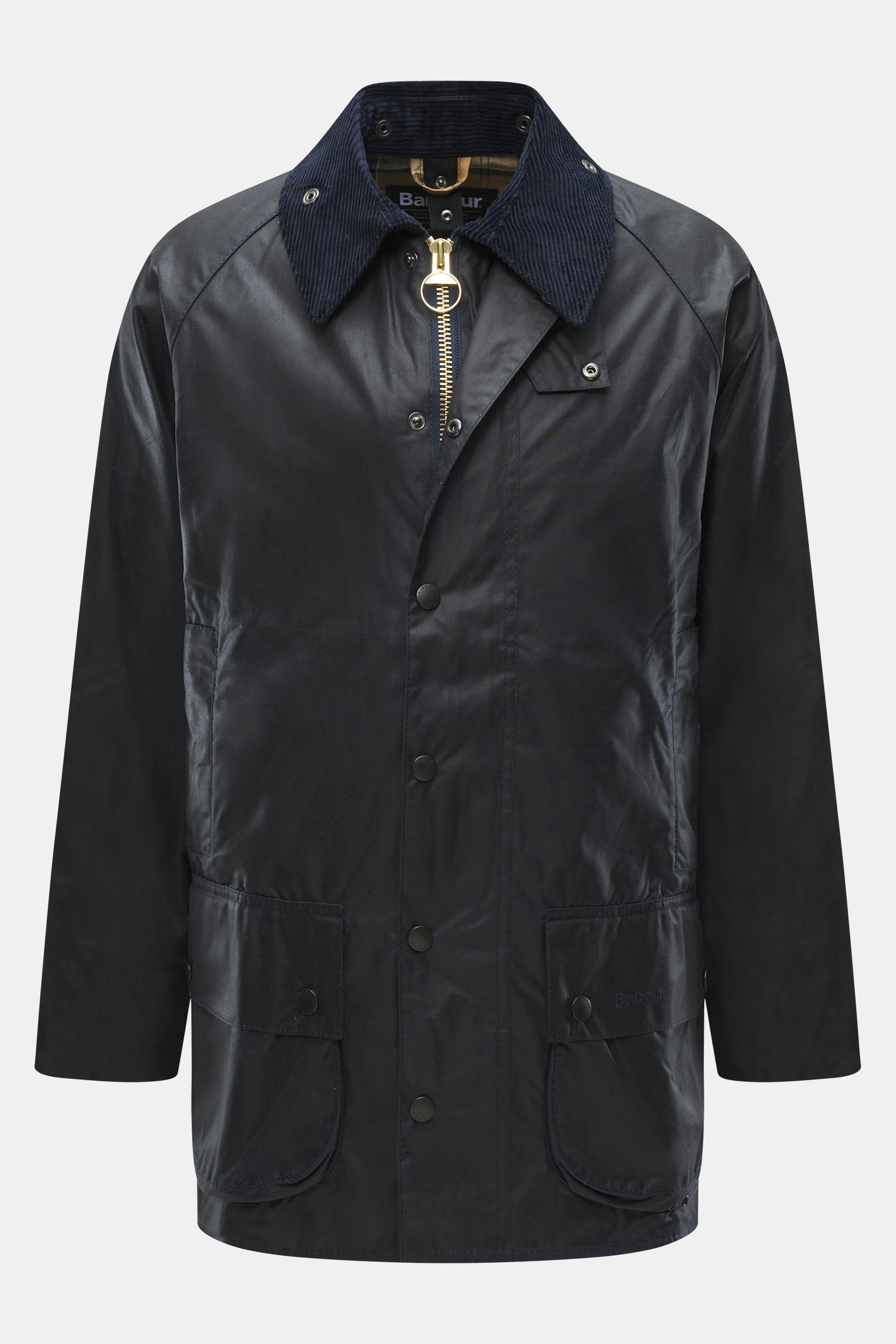 Barbour Wachsjacke 'Beaufort' dark navy