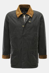 Barbour Wachsjacke 'Ashby' dark olive