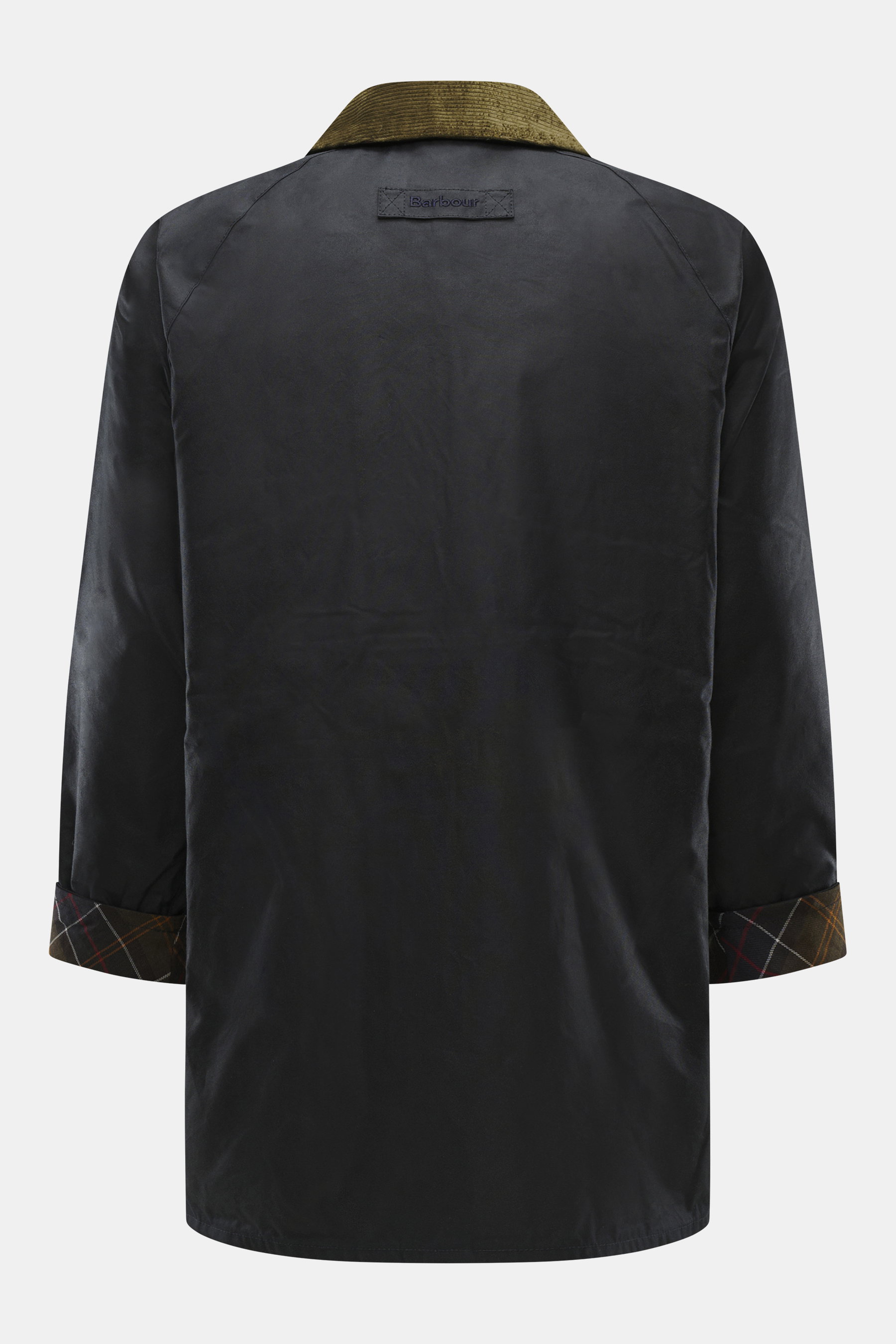BARBOUR Wax Jacket 'Beaufort Icons' dark navy