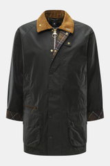 Barbour Wachsjacke 'Beaufort Icons' dunkelgrün