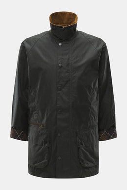 Barbour Wachsjacke 'Beaufort Icons' dunkelgrün