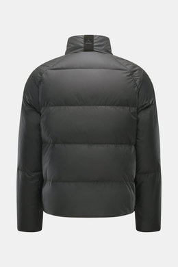 Sealup Daunenjacke schwarz, Rückansicht, hochwertige Microfaser, glatter Griff, wärmende Daunenfüllung, Slim Fit, Stehkragen, Taschen seitlich, Innentasche, Zwei-Wege-Reißverschluss.