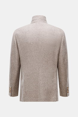 Brunello Cucinelli Jacke beige meliert