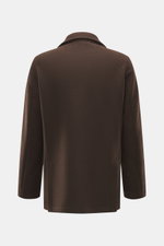 Back view of the Lunaria Cashmere Cashmere Jacket Dark Brown, showcasing timeless elegance and soft pure cashmere fabric with a slim fit.

Description for context: <p>Timeless elegance, masterfully staged: The exclusive, lightweight jacket from LUNARIA CA