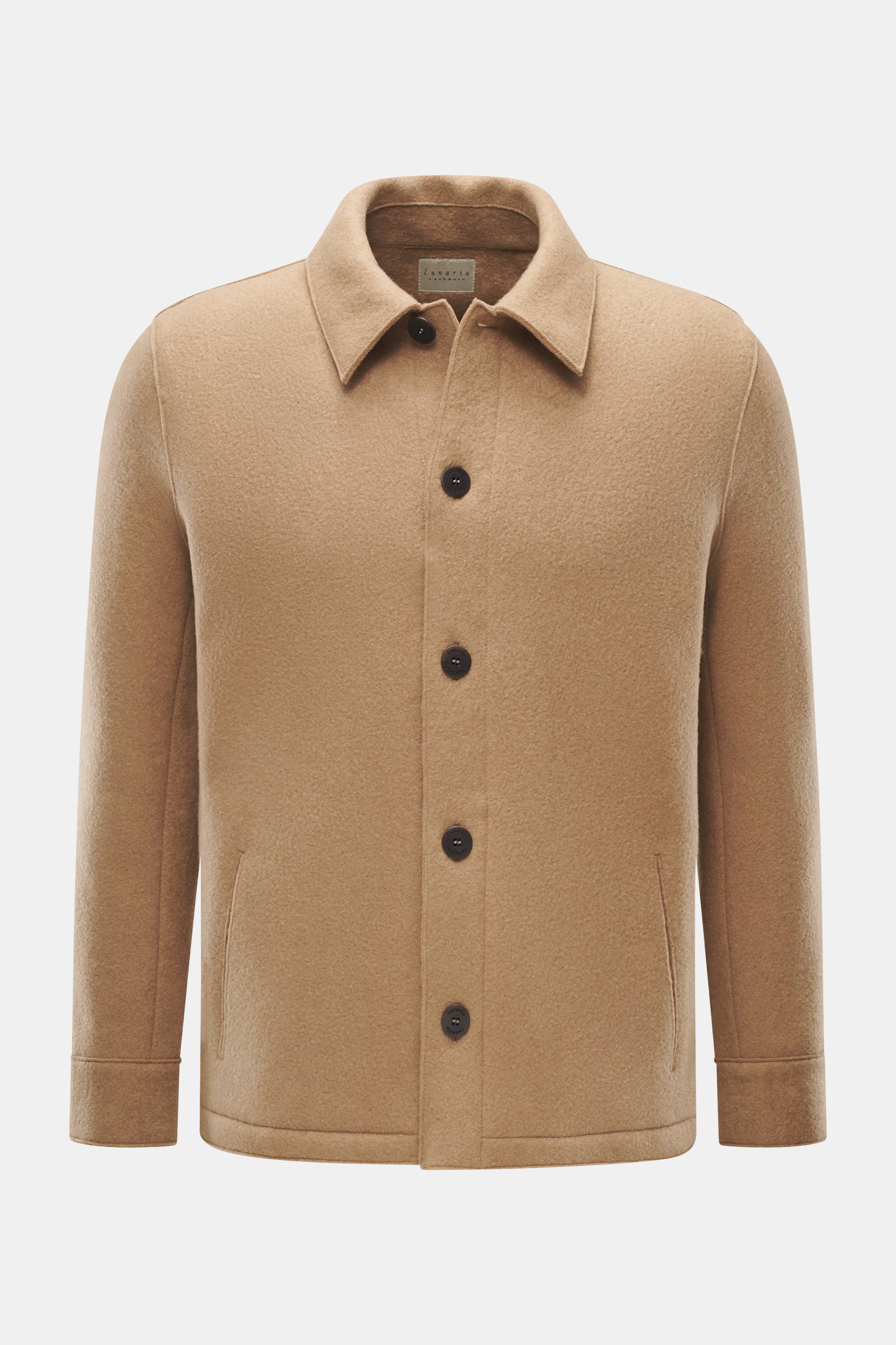Lunaria Cashmere Cashmere Jacke beige