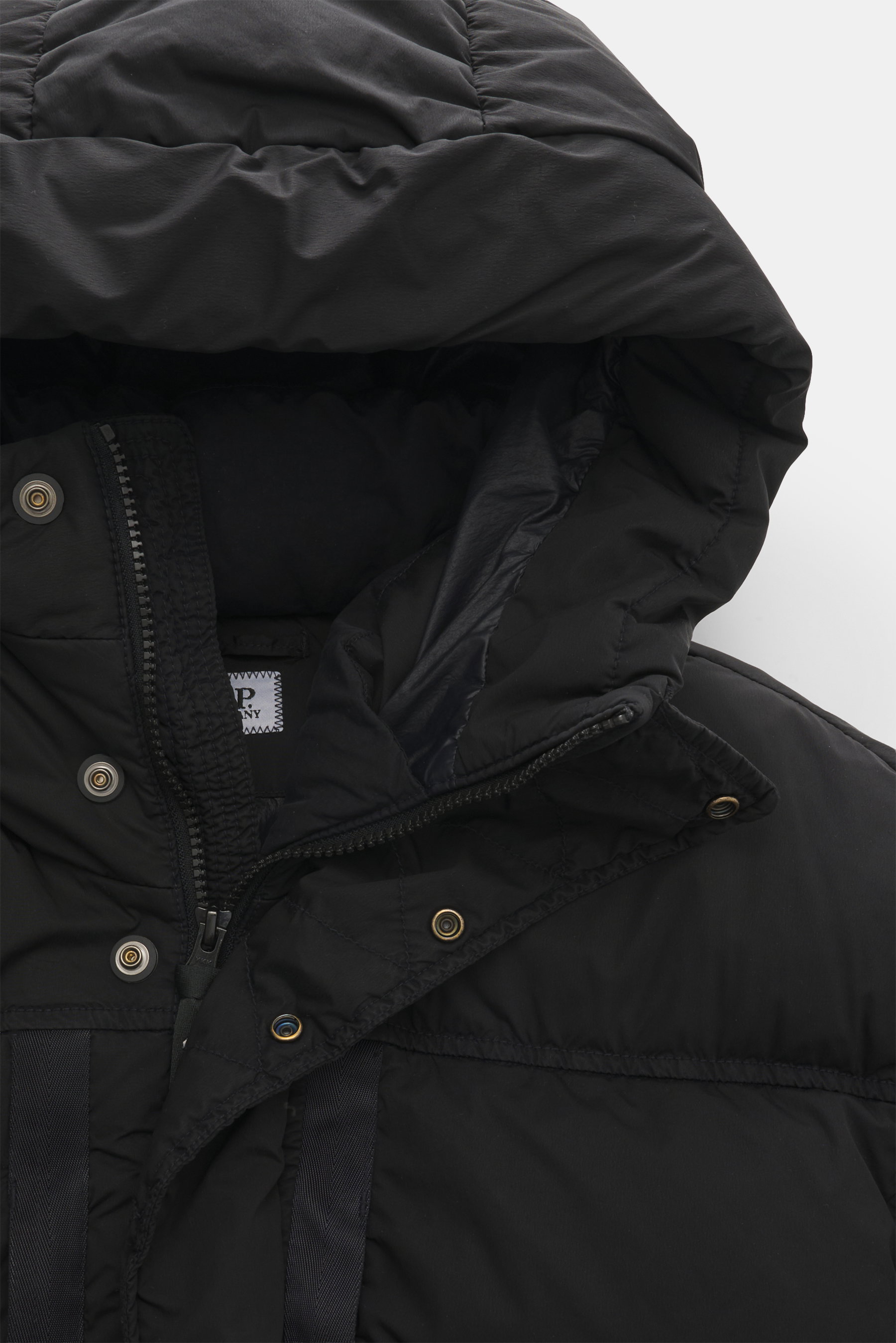 C.P. COMPANY down jacket 'Nycra-R' black