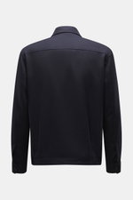 Briglia 1949 Jacke 'Bill' navy, Rückansicht, reine Schurwolle, Slim Fit, Umlegekragen, Zwei-Wege-Reißverschluss, Manschetten, schräge Taschen, Innentasche, Futter.