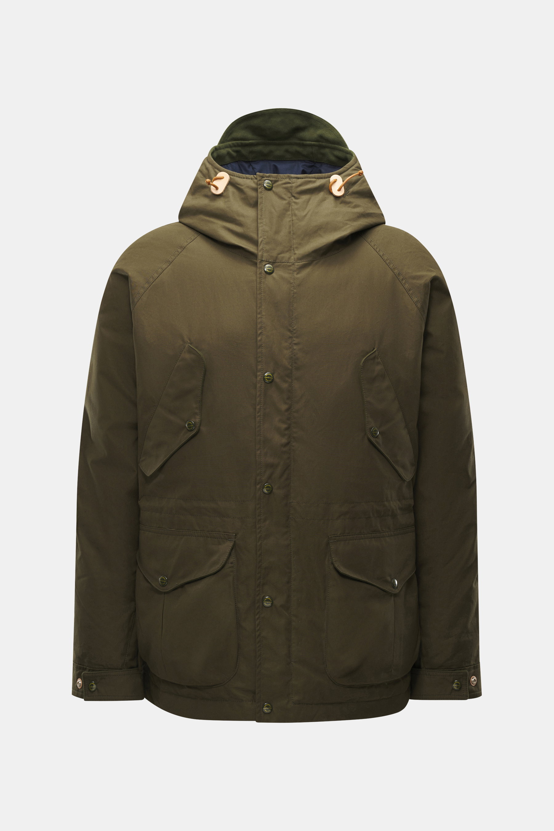 Manifattura Ceccarelli Daunenjacke 'Fisherman' oliv