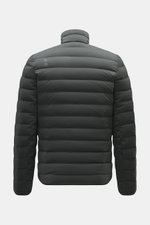 UBR Daunenjacke 'Sonic' dunkelgrün, Rückansicht, Slim Fit, wasserabweisend, elastische Microfaser, Daunenfüllung, Reflektor, verschweißte Nähte