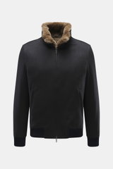 Eddy Monetti Cashmere Blouson 'Rius' navy