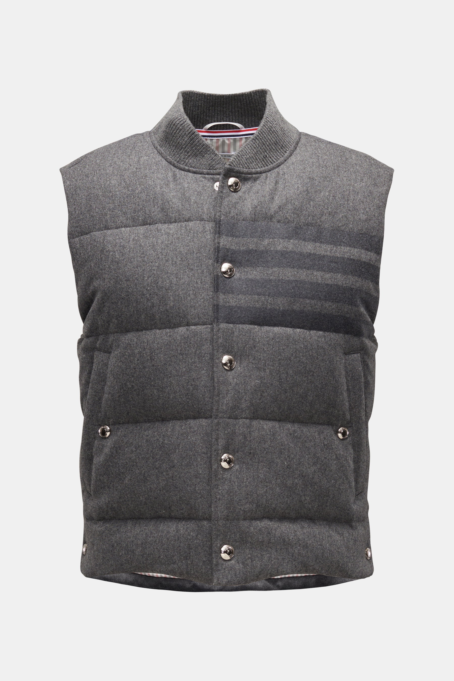 Thom Browne Daunenweste dunkelgrau