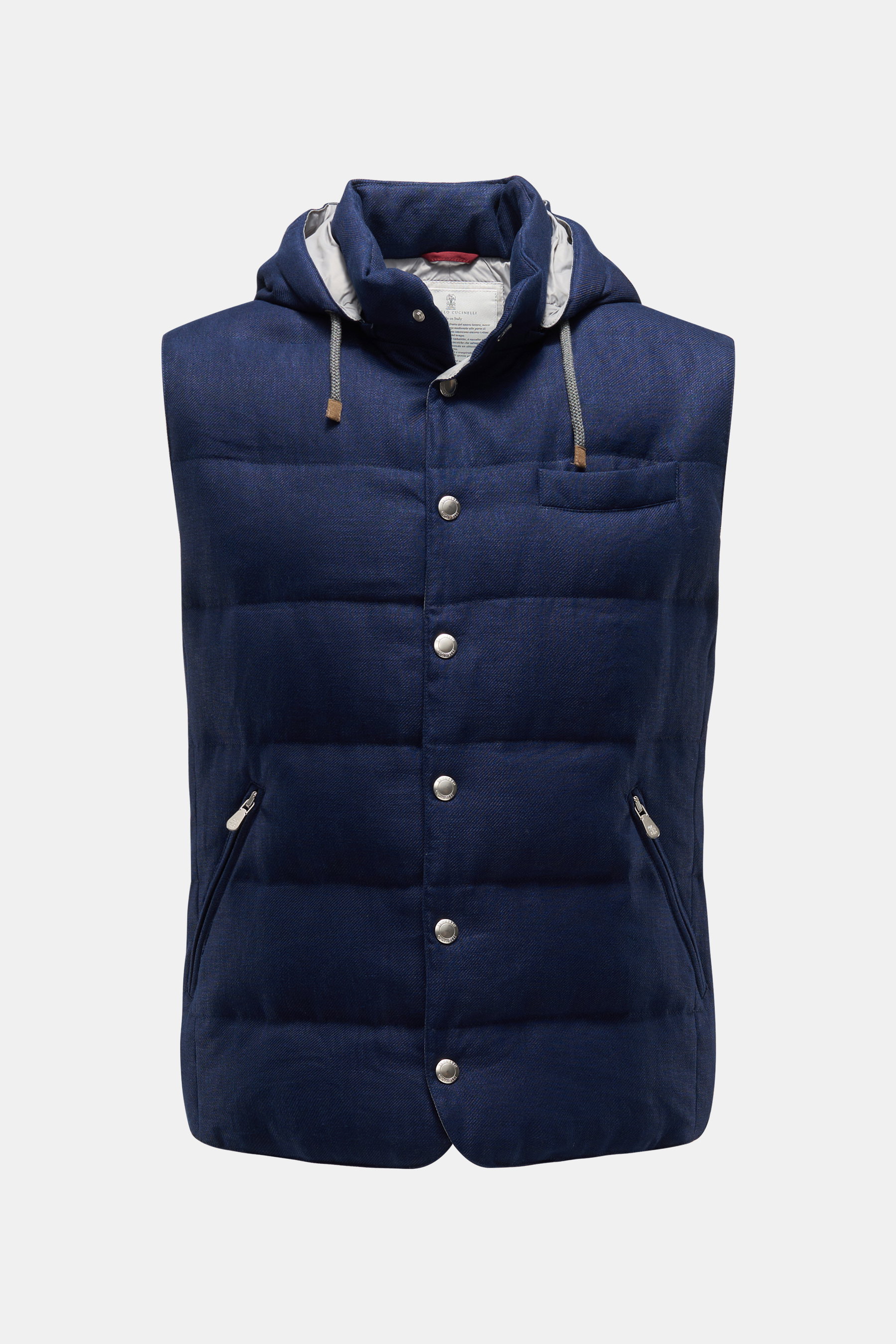 Brunello Cucinelli Daunenweste navy