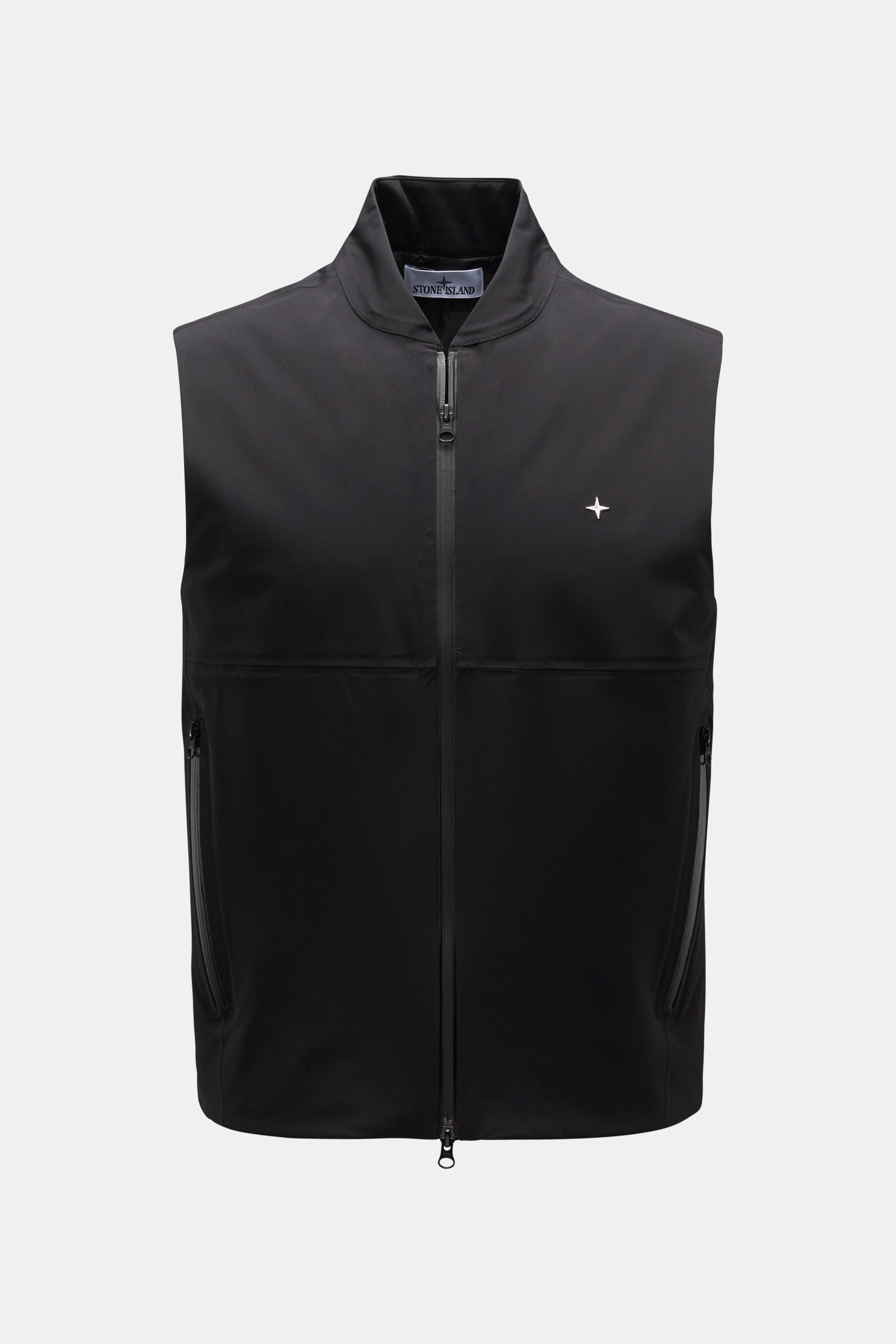 Stone Island Outdoorweste '3L Bio-Based Nylon S.I. Stellina' schwarz