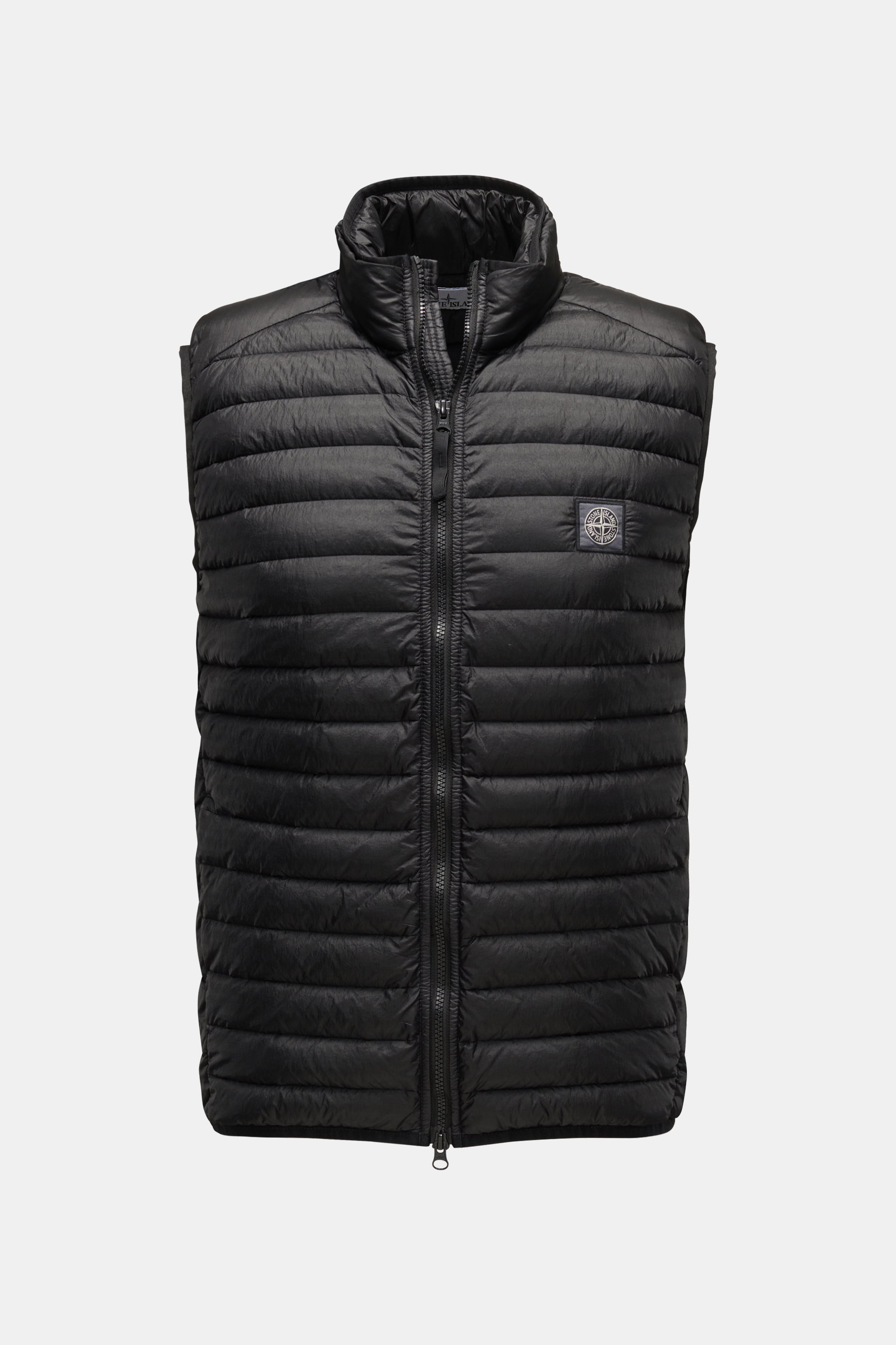 Stone Island Daunenweste 'Loom Woven Chambers R-Nylon Down-TC' schwarz