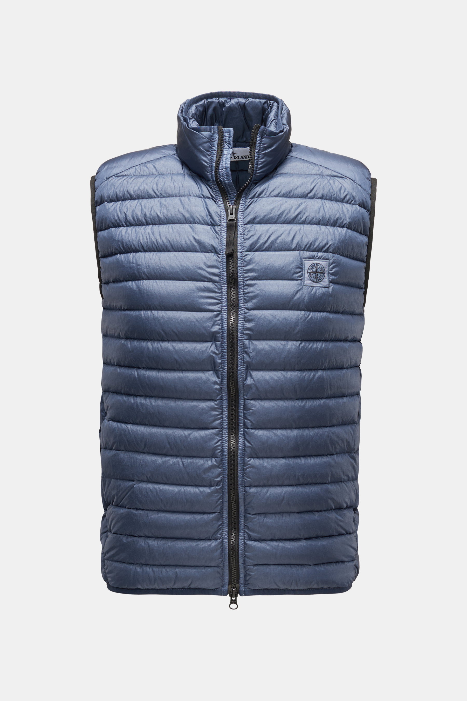 Stone Island Daunenweste 'Loom Woven Chambers R-Nylon Down-TC' graublau